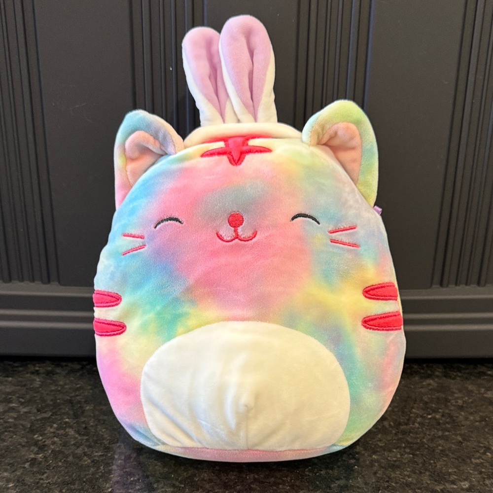 Squishmallows Multicolor Cindy the Cat Plush